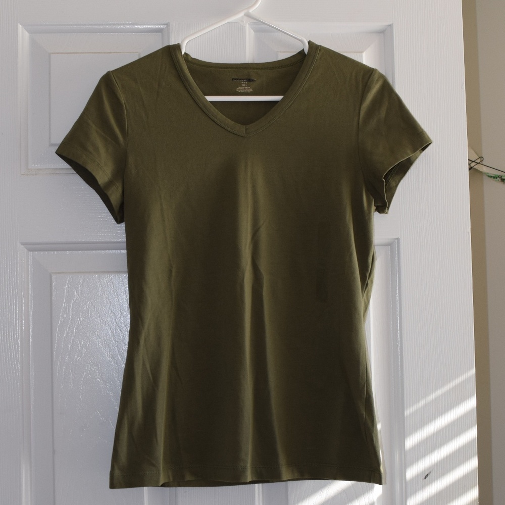 Olive green t shirt